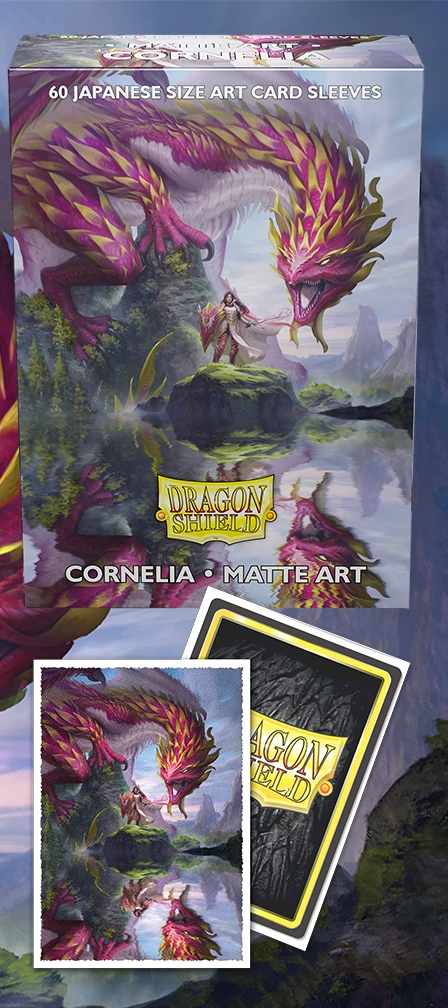 ARCANE TINMEN Dragon Shield - Cornelia - Japanese Matte Art Sleeves (60CT) 3 ARCANE TINMEN Dragon Shield - Cornelia - Japanese Matte Art Sleeves (60CT)
