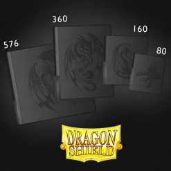 ARCANE TINMEN Dragon Shield: Portfolio 360 Tribal Black - Card Binder Pre-order