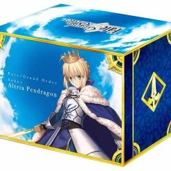 Fate/Grand Order - Saber Artoria Pendragon - Deck Box W/ Divider FGO Deck Boxes & Storage Boxes