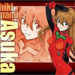 Play Mats Genesis Evangelion - Asuka Langley Shikinami - Character Rubber Play Mat