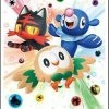 Rowlet, LItten & Popplio Character Sleeves - Pokemon TCG Sun & Moon