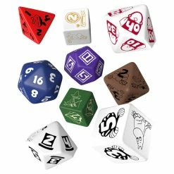 Q-WORKSHOP Moomin 9pcs Dice Set Dice Sets