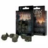 Q-WORKSHOP Runic Bottle-GRgd 7pcs Dice Set Dice Sets