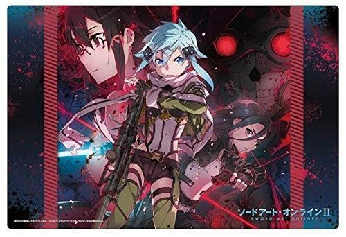 Play Mats Sword Art Online - Phantom Bullet Sinon & Kirito - Character Play Mat SAO 3 Play Mats Sword Art Online - Phantom Bullet Sinon & Kirito - Character Play Mat SAO