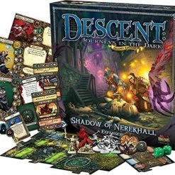 Fantasy Flight Games Descent: Journeys In The Dark 2nd Edition: Shadow Of Nerekhall Expansion 10 Fantasy Flight Games Descent: Journeys In The Dark 2nd Edition: Shadow Of Nerekhall Expansion