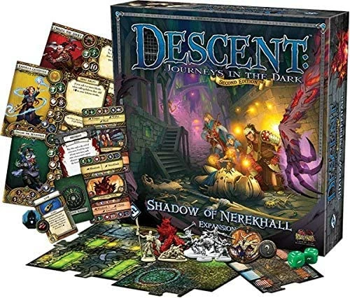 Fantasy Flight Games Descent: Journeys In The Dark 2nd Edition: Shadow Of Nerekhall Expansion 6 Fantasy Flight Games Descent: Journeys In The Dark 2nd Edition: Shadow Of Nerekhall Expansion