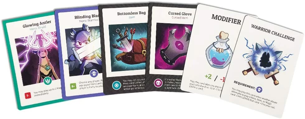 TEE TURTLE Here To Slay: Warriors & Druids Expansion Pack Card Game Non-Collectible Card Games 7 TEE TURTLE Here To Slay: Warriors & Druids Expansion Pack Card Game Non-Collectible Card Games