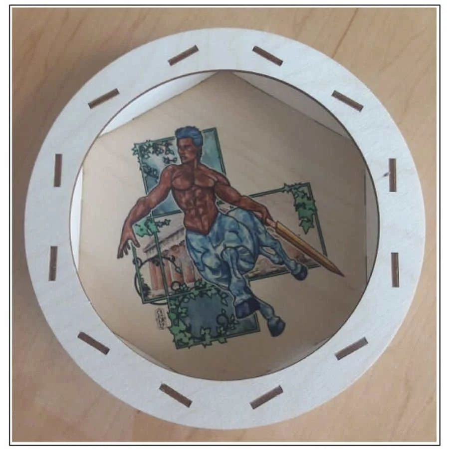 BLUE PANTHER Centaur Dice Tray (Pre-order) Dice Holder 3 BLUE PANTHER Centaur Dice Tray (Pre-order) Dice Holder