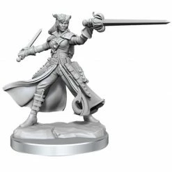WIZKIDS Miniature Games Dungeons & Dragons D&D Frameworks: Tiefling Rogue Female W1 Unpainted Miniatures [Pre-order]