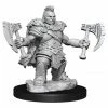 WIZKIDS Dungeons & Dragons D&D Frameworks: Dwarf Barbarian Female W1 Unpainted Miniatures [Pre-order]