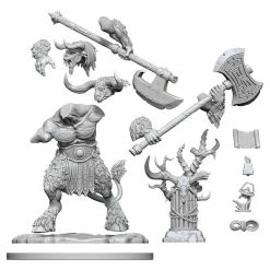 WIZKIDS Dungeons & Dragons D&D Frameworks: Minotaur W1 Unpainted Miniatures [Pre-order] Miniature Games