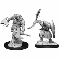 WIZKIDS Dungeons And Dragons D&D: Nolzur's Marvelous Minis: Warforged Barbarian W14 Miniatures