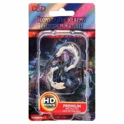 WIZKIDS Dungeons And Dragons D&D: Icons Of The Realms: Premium Figures: Tiefling Male Sorcerer Miniatures Miniature Games