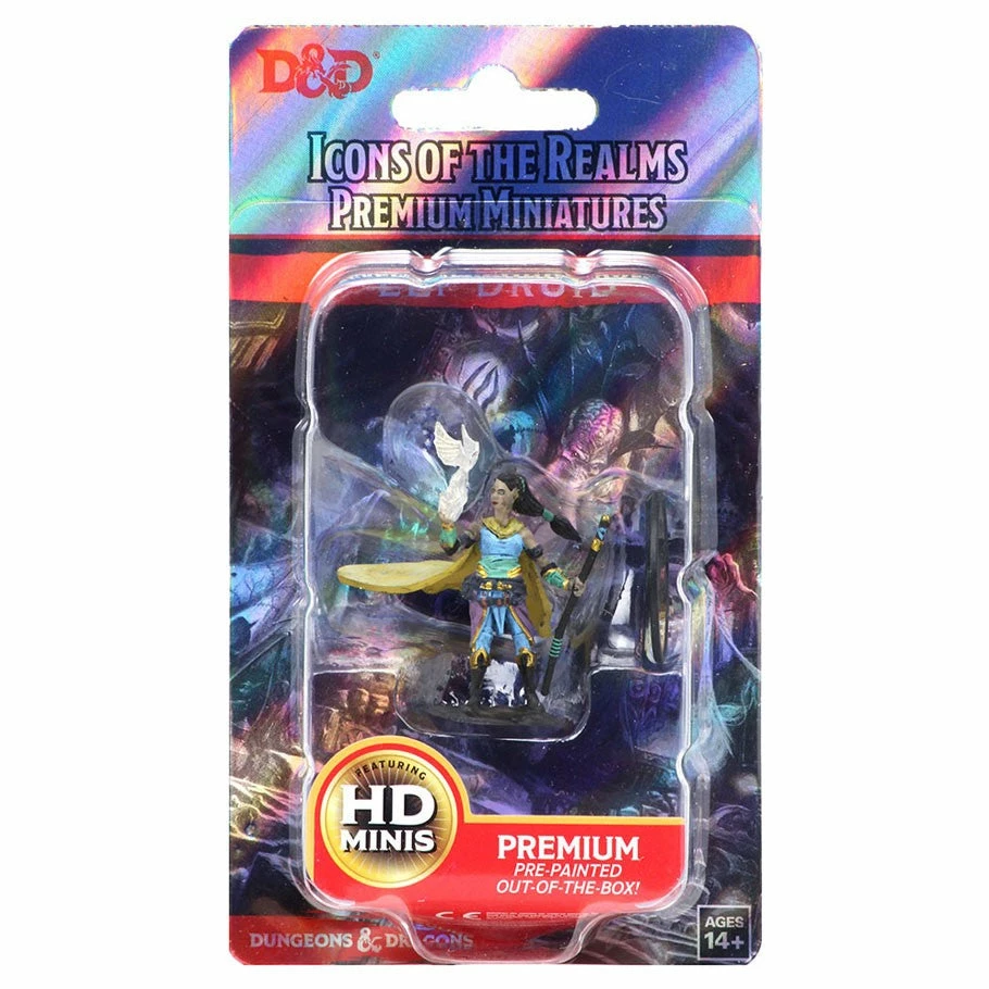 WIZKIDS Miniature Games Dungeons And Dragons D&D: Icons Of The Realms: Premium Figures: Elf Female Druid Miniatures 3 WIZKIDS Miniature Games Dungeons And Dragons D&D: Icons Of The Realms: Premium Figures: Elf Female Druid Miniatures