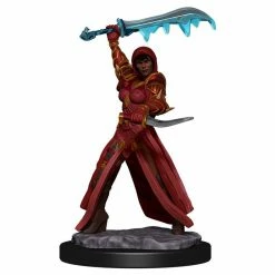 WIZKIDS Dungeons And Dragons D&D: Icons Of The Realms: Premium Figures: Human Rogue Female Miniatures Miniature Games