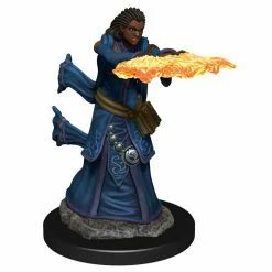 WIZKIDS Dungeons And Dragons D&D: Icons Of The Realms: Premium Figures: Human Wizard Female Miniatures Miniature Games
