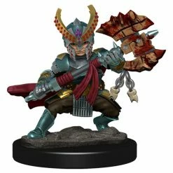 WIZKIDS Dungeons And Dragons D&D: Icons Of The Realms: Premium Figures: Halfling Fighter Female Miniatures