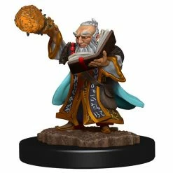 WIZKIDS Dungeons And Dragons D&D: Icons Of The Realms: Premium Figures: Gnome Wizard Male Miniatures Miniature Games