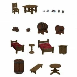 WIZKIDS Dungeons & Dragons: Icons Of The Realms: Yawning Portal: Beds & Bottles Miniatures (Pre-order)