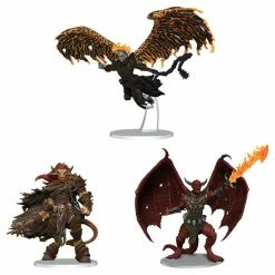 WIZKIDS Dungeons & Dragons D&D Icons Of The Realms: Archdevils: Bael, Bel, And Zariel Miniatures Miniature Games