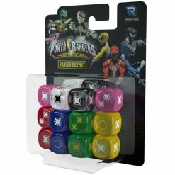 RENEGADE GAME STUDIOS Miniature Games Power Rangers - Heroes Of The Grid: Ranger Dice Set