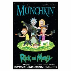 USAOPOLY Munchkin: Rick & Morty Card Game Non-Collectible Card Games