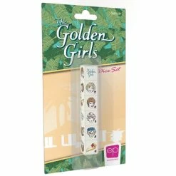 USAOPOLY Golden Girls 6pcs D6 Dice Set Dice Sets