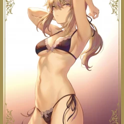 C97 Fate Grand Order FGO - Saber Alter Lingerie Ver. Circle Sunpan - DoujinMature Character Sleeves Card Sleeves