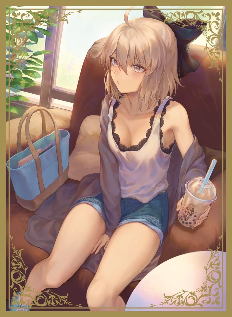 Card Sleeves C97 Fate - Okita Souji Casual Outfit Ver. Circle Sunpan - Doujin Mature Character Sleeves 3 Card Sleeves C97 Fate - Okita Souji Casual Outfit Ver. Circle Sunpan - Doujin Mature Character Sleeves