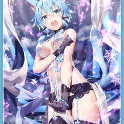 Card Sleeves C97 Sword Art Online SAO - Sinon Royal Icing Ver. Circle Frontier Game - Doujin Mature Character Sleeves