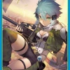C97 Sword Art Online SAO - Sinon Circle Midnight Blue - Doujin Character Sleeves