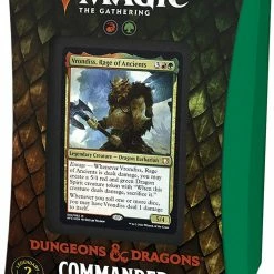 Wizards Of The Coast Magic: The Gathering Magic The Gathering: Adventures In The Forgotten Realms Commander Deck – Draconic Rage