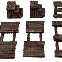 MONSTER FIGHT CLUB Monster Scenery: Bridges & Barricades Miniature Games