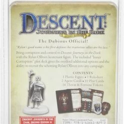 Fantasy Flight Games Descent: Journeys In The Dark: Rylan Olliven Lieutenant Pack
