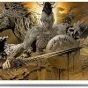 Playmat: Magic The Gathering: Alternate Art Reidane, God Of The Worthy Play Mats