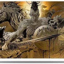 Playmat: Magic The Gathering: Alternate Art Reidane, God Of The Worthy Play Mats
