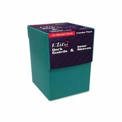 BCW DIVERSIFIED TCG Basic Sleeves Deck Guard: Elite2: Combo Pack - Teal - Basic Sleeves 100CT (Pre-order) [Pre-order]
