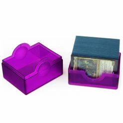 BCW Case Prism - Ultra Violet Deck Box Deck Boxes & Storage Boxes