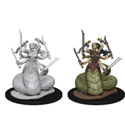 WIZKIDS Dungeons & Dragons: Nolzur's Marvelous Unpainted Miniatures: Marilith W12.5 Miniature Games