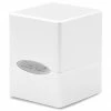 Ultra Pro: Satin Cube: Arctic White Deck Box (Pre-order) [Pre-order] Deck Boxes & Storage Boxes