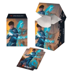 Magic The Gathering: Zendikar Rising - Jace, Mirror Mage - Ultra Pro 100+ Deck Box V.1