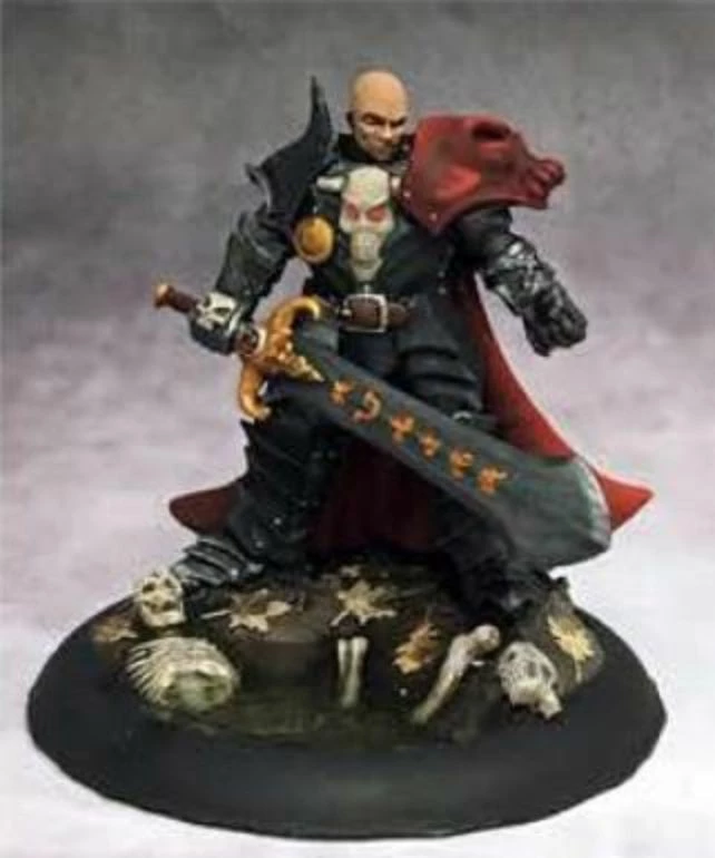 Reaper Miniatures - Dark Heaven Legends: Male Antipaladin (2016) 3 Reaper Miniatures - Dark Heaven Legends: Male Antipaladin (2016)