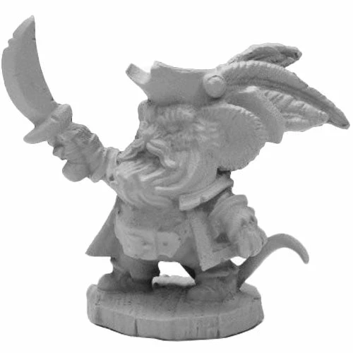 Miniature Games Reaper Miniatures - Dark Heaven Legends: ReaperCon Mousling Captain Blackcrumb Miniatures 3 Miniature Games Reaper Miniatures - Dark Heaven Legends: ReaperCon Mousling Captain Blackcrumb Miniatures