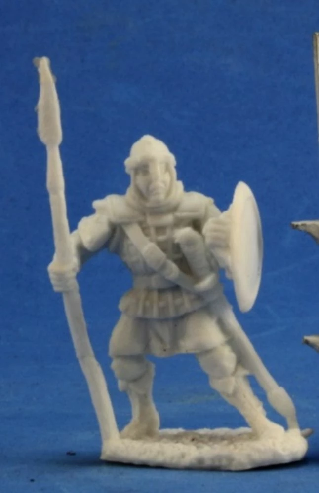 Reaper Miniatures - Dark Heaven Bones: Anhurian Spearman 3 Reaper Miniatures - Dark Heaven Bones: Anhurian Spearman