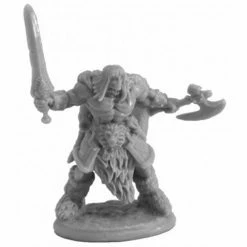 Reaper Miniatures - Dark Heaven Bones: Ankoa, Barbarian Hero Miniatures