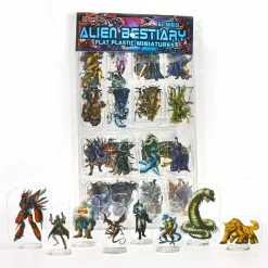 ARCKNIGHT Legendary Games: Alien Bestiary Flat Plastic Miniatures