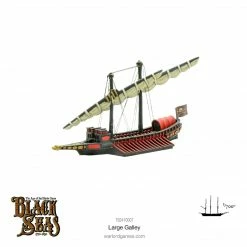 WARLORD GAMES Black Seas: Large Galley Miniatures (Pre-order) Q3 2021 [Pre-order] Miniature Games