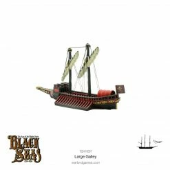 WARLORD GAMES Black Seas: Large Galley Miniatures (Pre-order) Q3 2021 [Pre-order] Miniature Games