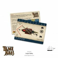 WARLORD GAMES Black Seas: Large Galley Miniatures (Pre-order) Q3 2021 [Pre-order] Miniature Games