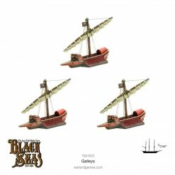 WARLORD GAMES Black Seas: Galley Squadron Miniatures (Pre-order) Q3 2021 [Pre-order]